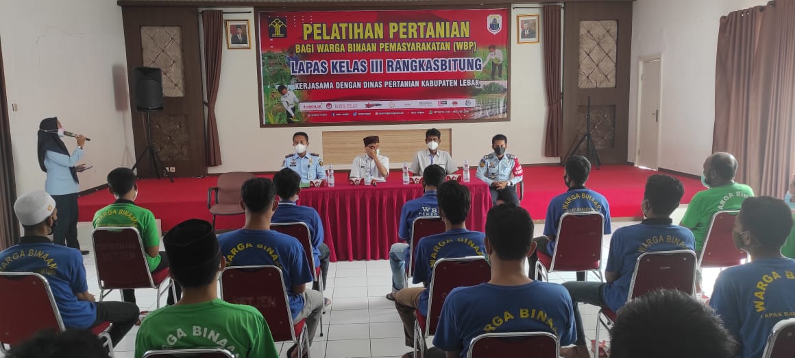 Lapas Rangkasbitung Gandeng Mitra Kerja Bersama Dinas Pertanian