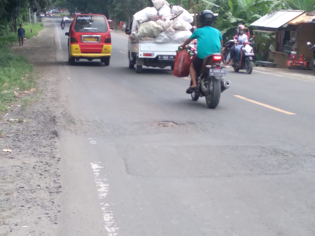 Jalan Bay-Pass - Rangkasbitung Rusak, Pospera Desak Kementerian PUPR Perbaiki Jalan