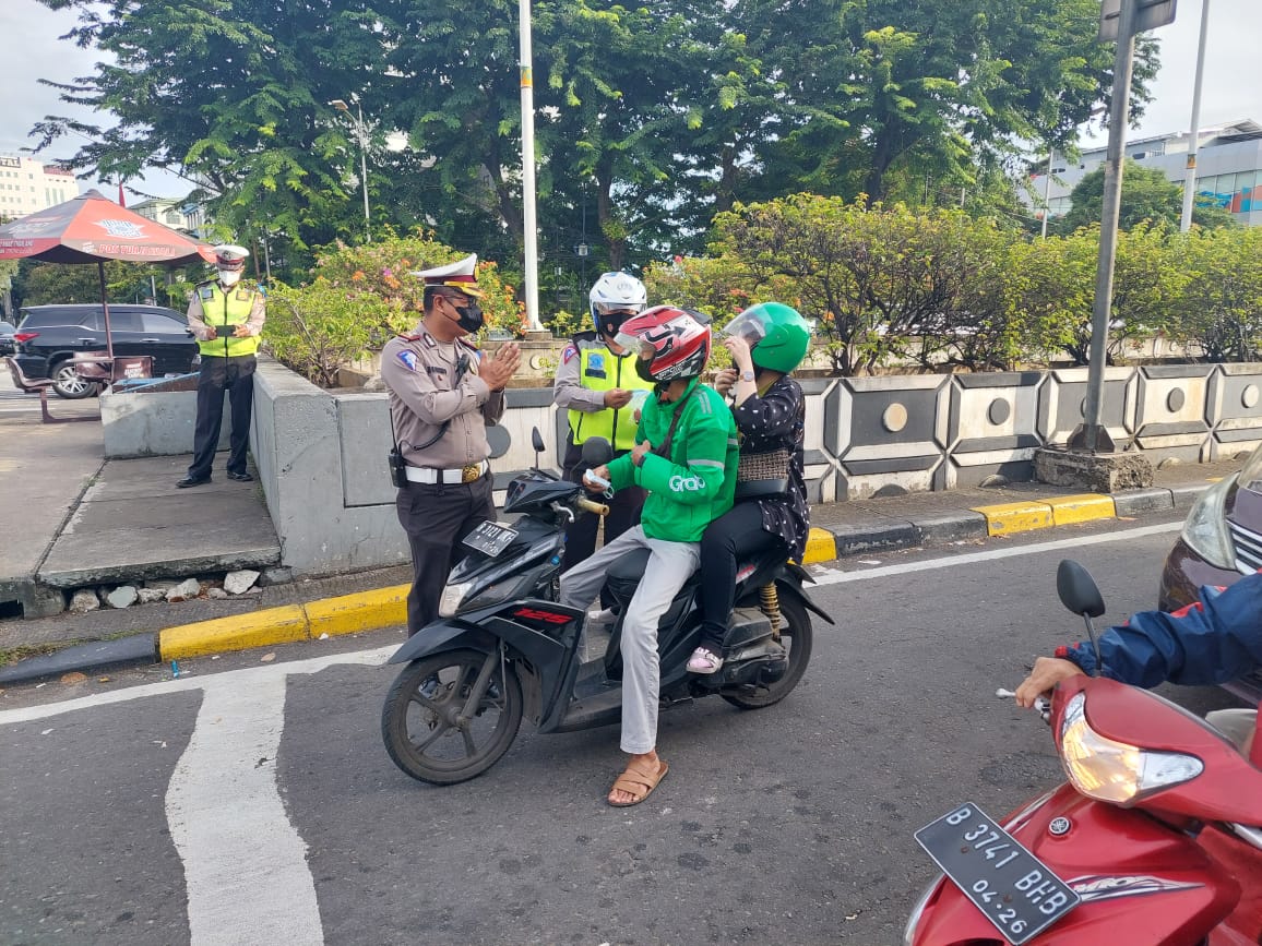 Sat Lantas Jakarta Barat Gelar Operasi Keselamatan Jaya