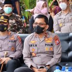 Wakapolda Banten Tinjau Pelaksanaan Vaksinasi Covid-19 Serentak di SDN Cipete 2