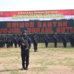 Satbrimob Polda Banten Gelar Upacara Pengukuhan Pasukan Respon Cepat
