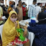 Polres Metro Jakarta Barat Gelar Vaksinasi di Masjid Uswatun Hasanah