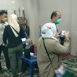 Polsek Palmerah Gelar Vaksinasi Malam di Mushola An Nur