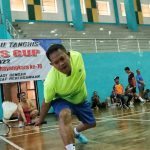 Hut Bhayangkara Ke 76 Polres Jakarta Barat Gelar Lomba Badminton