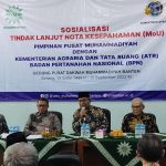 Kantor Wilayah BPN Provinsi Banten Sosialisasikan Tindak Lanjut Nota Kesepahaman Dengan Muhamadiyah