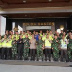 Guyub TNI Polri Danrem 064/MY Bersama Kapolda Banten Kunjungi Koramil Dan Polsek Jajaran