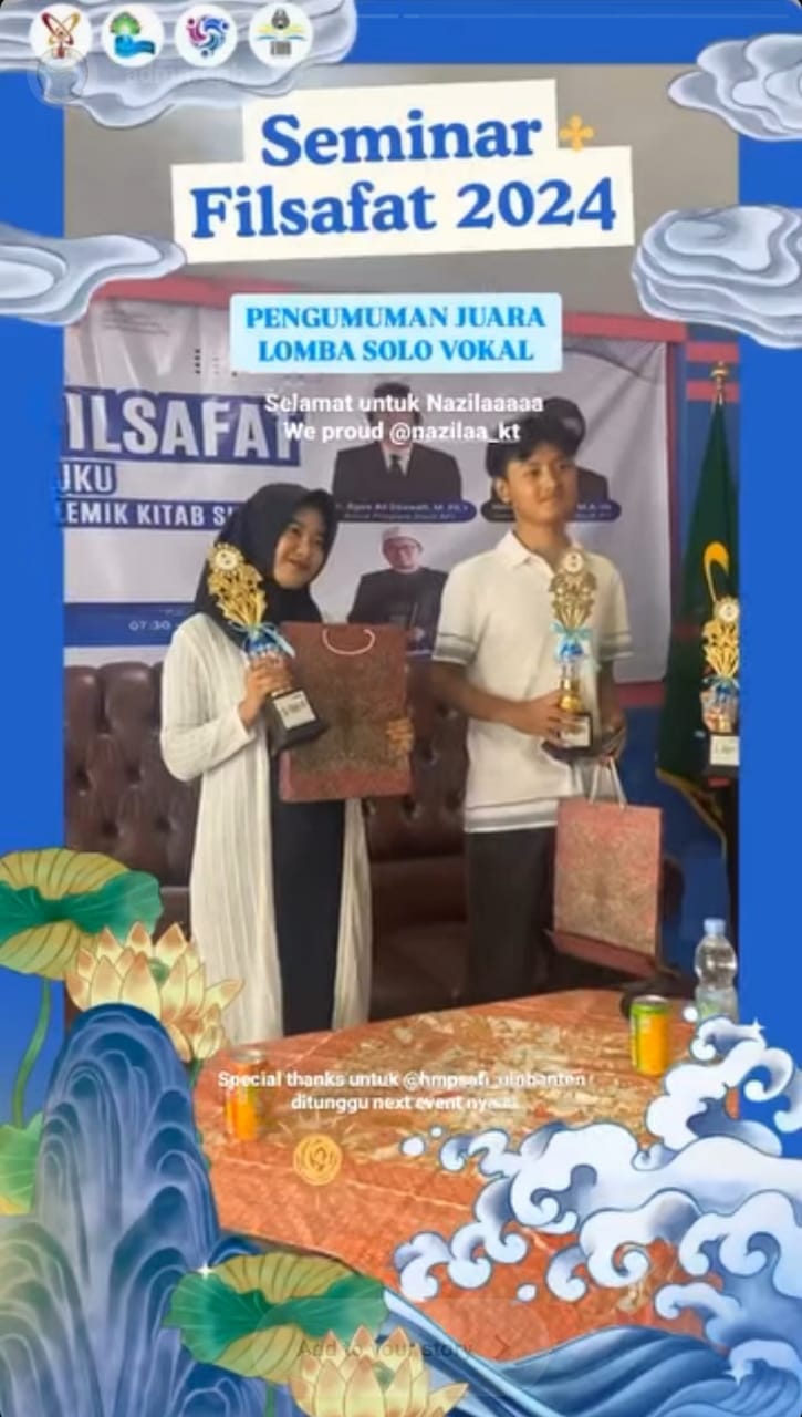 Nazila Kartika Harumkan UNPAM Serang Lewat Juara Lomba Solo Vocal